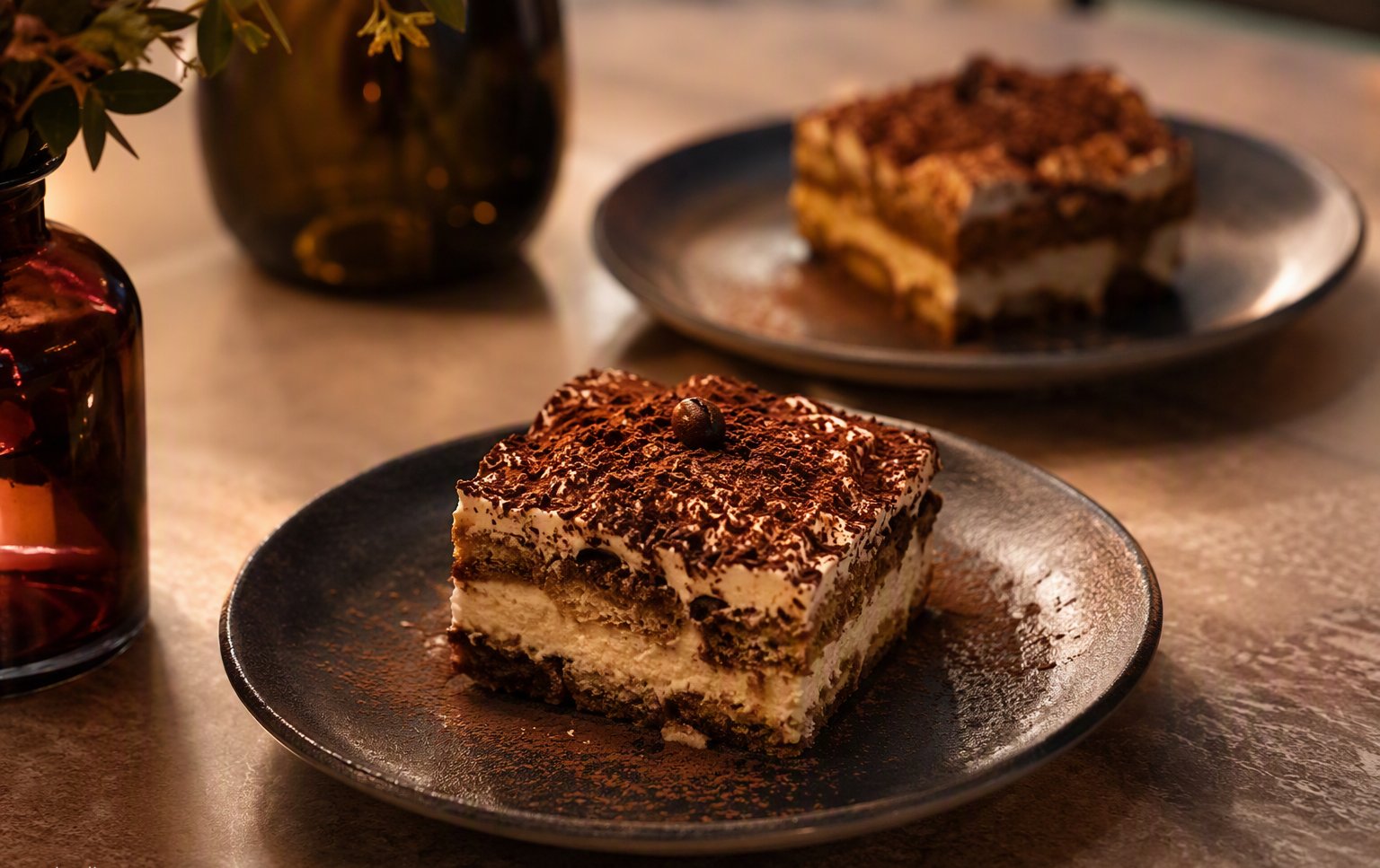 Tiramisú casero de Sapori D'Italia, el postre que cierra la comida